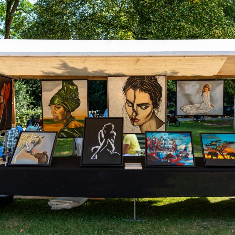 Cultureel Festival Baarn 2024 - Fotograaf Scippio van Olmen- Scippio CFB 2024 - L377 - Kunstmarkt Zondag