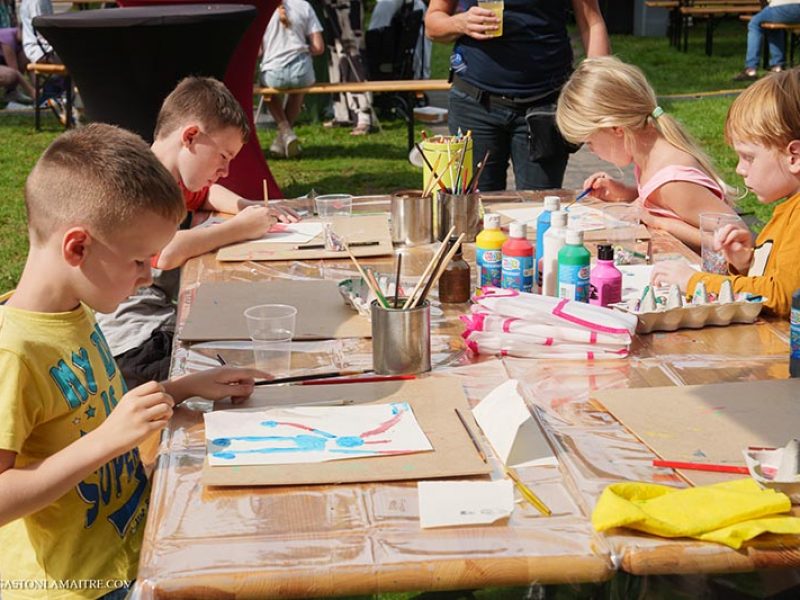 Schilderen-kids-zondag-Cultureel Festival Baarn